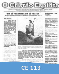 Capa da Edição 113 de O Cristão Espírita