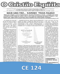 Capa da Edição 124 de O Cristão Espírita