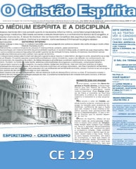 Capa da Edição 129 de O Cristão Espírita