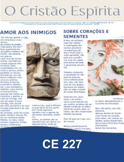 Capa da Edição 227 de O Cristão Espírita