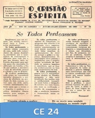 Capa da Edição 24 de O Cristão Espírita