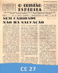Capa da Edição 27 de O Cristão Espírita