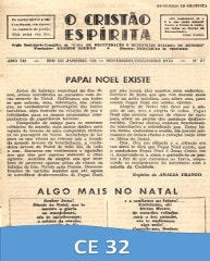 Capa da Edição 32 de O Cristão Espírita