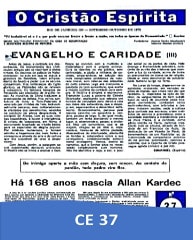 Capa da Edição 37 de O Cristão Espírita