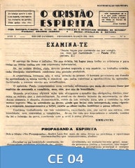 Capa da Edição 04 de O Cristão Espírita