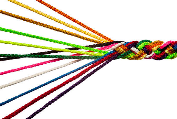 União de fios WEB